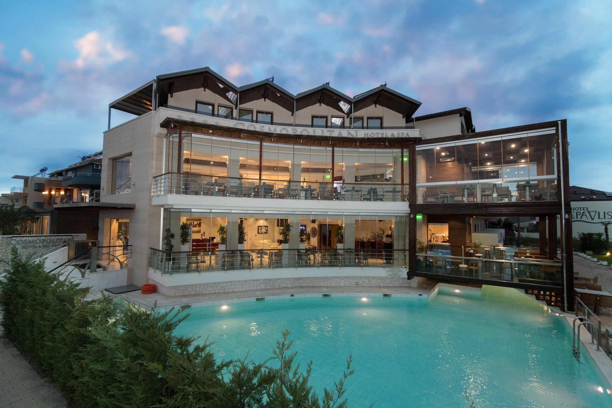 Cosmopolitan Hotel & Spa Паралія-Катерініс Екстер'єр фото